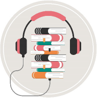 headphones - books