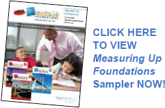 CLICK HERE TO VIEW Measuring Up Foundations Sampler NOW!